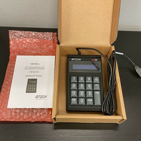 NEW SREDKEY IDTECH MAGSTRIPE CREDIT CARD READER - Picture 1 of 6